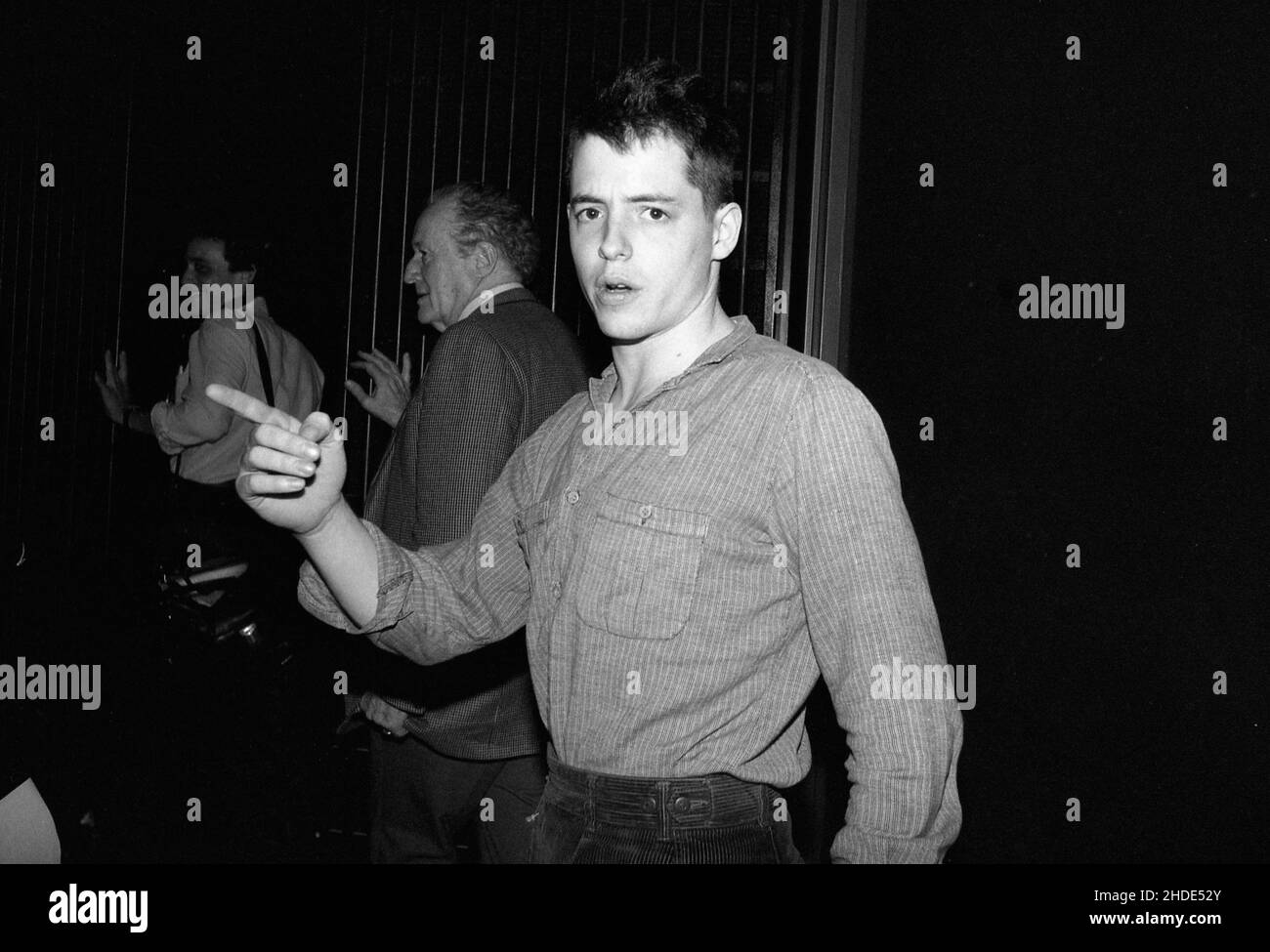 Matthew Broderick 1985 Credit Ralph Dominguez/MediaPunch Stock Photo