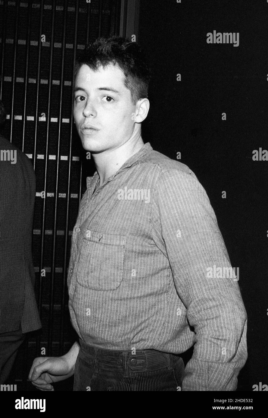 Matthew Broderick 1985 Credit Ralph Dominguez/MediaPunch Stock Photo