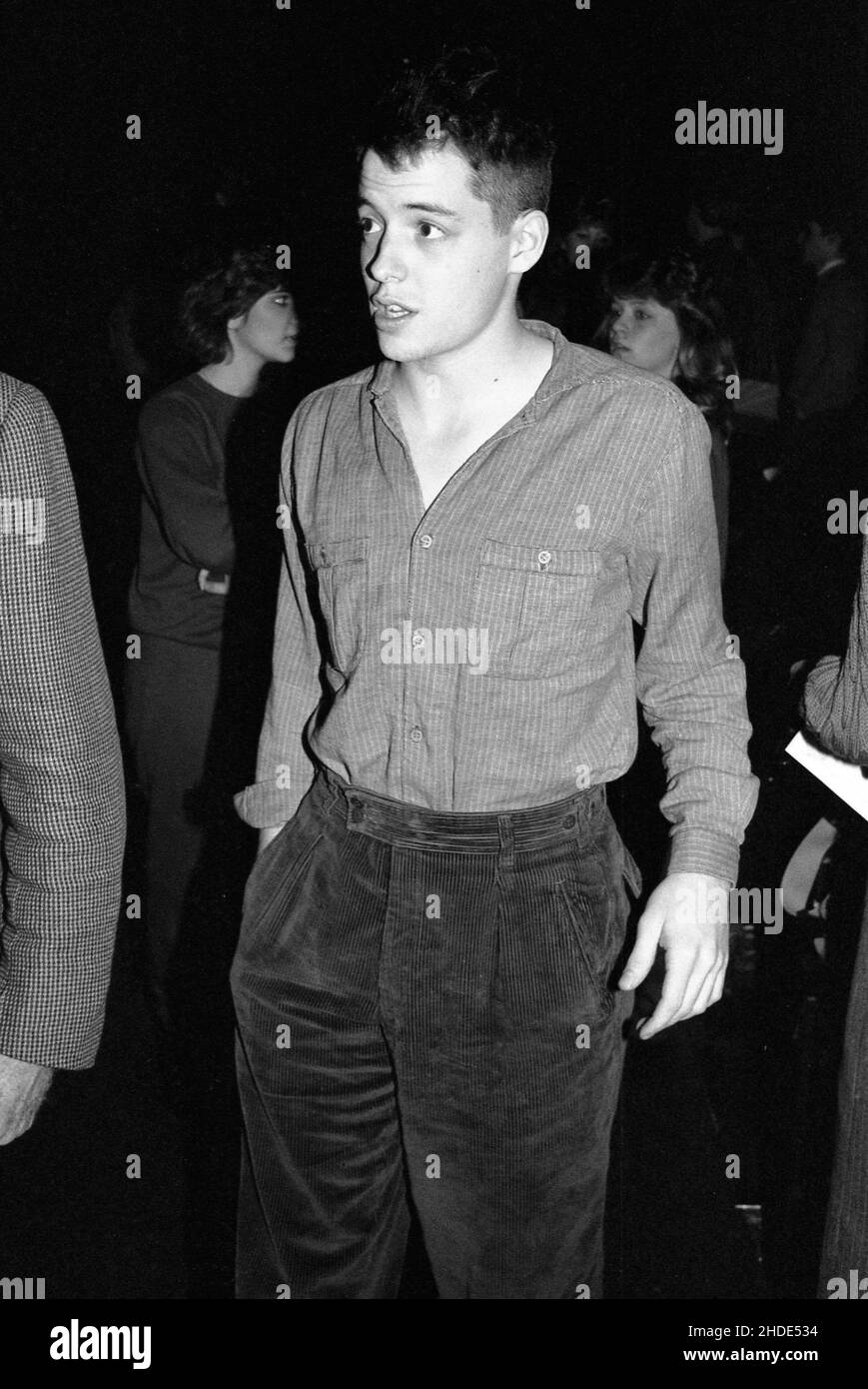 Matthew Broderick 1985 Credit Ralph Dominguez/MediaPunch Stock Photo