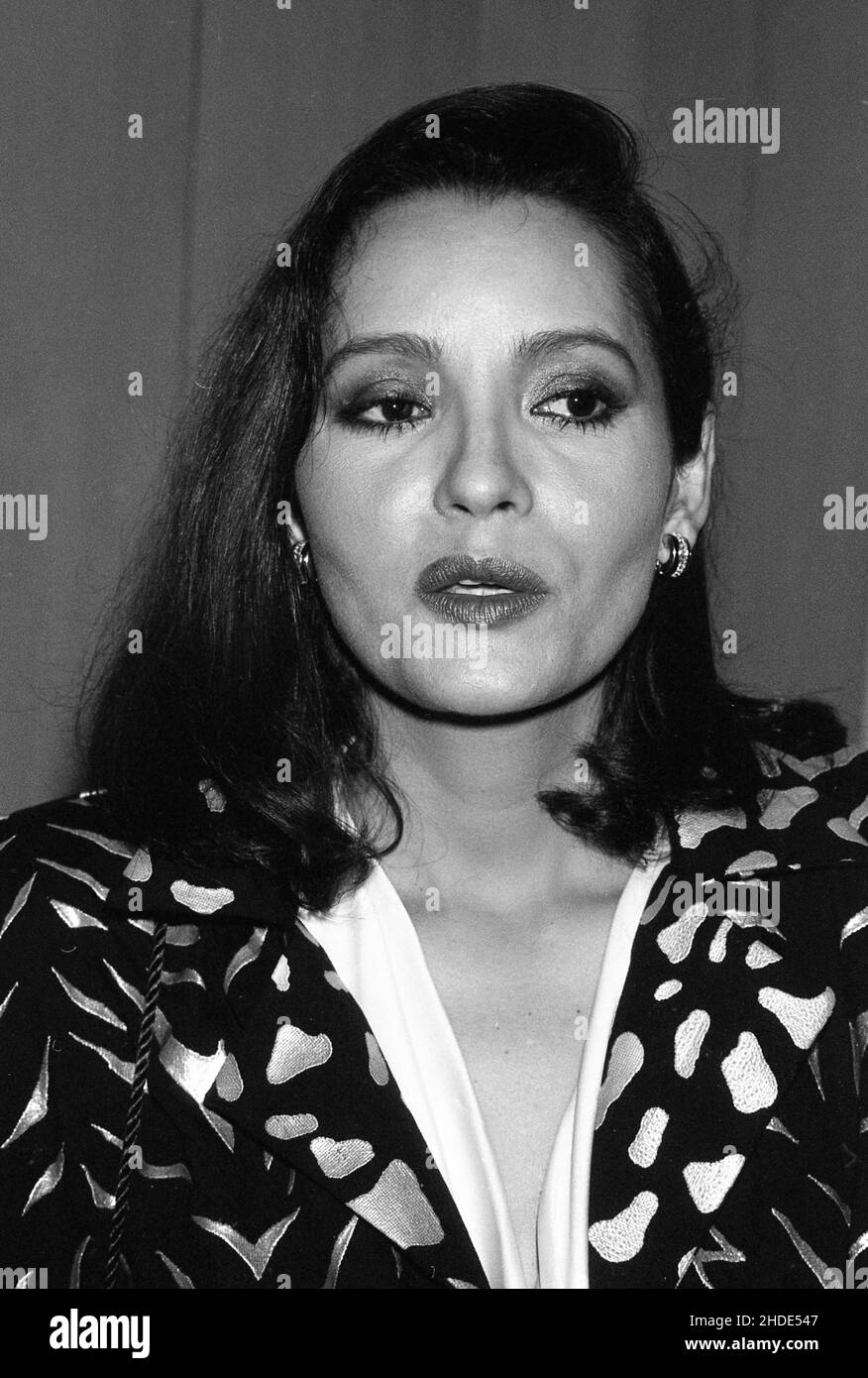 Barbara Carrera at the Home Vets Benefit on March 24, 1986 at