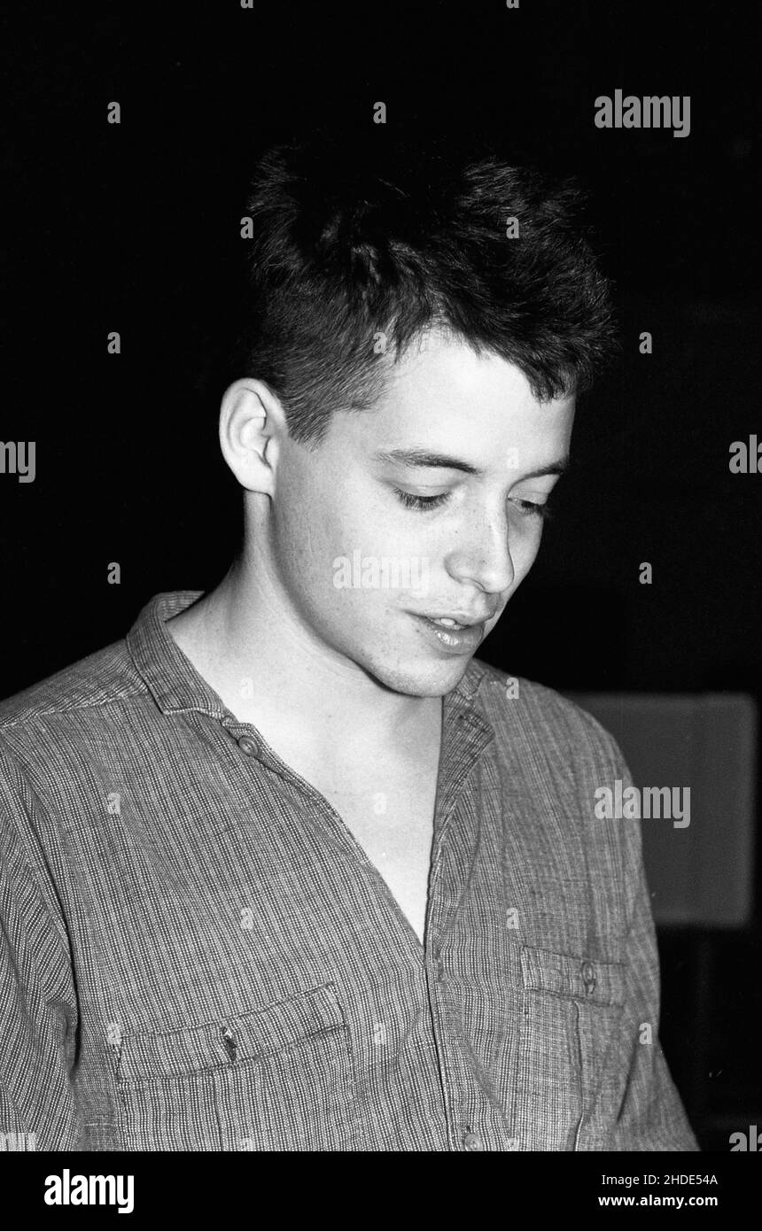 Matthew Broderick 1985 Credit Ralph Dominguez/MediaPunch Stock Photo