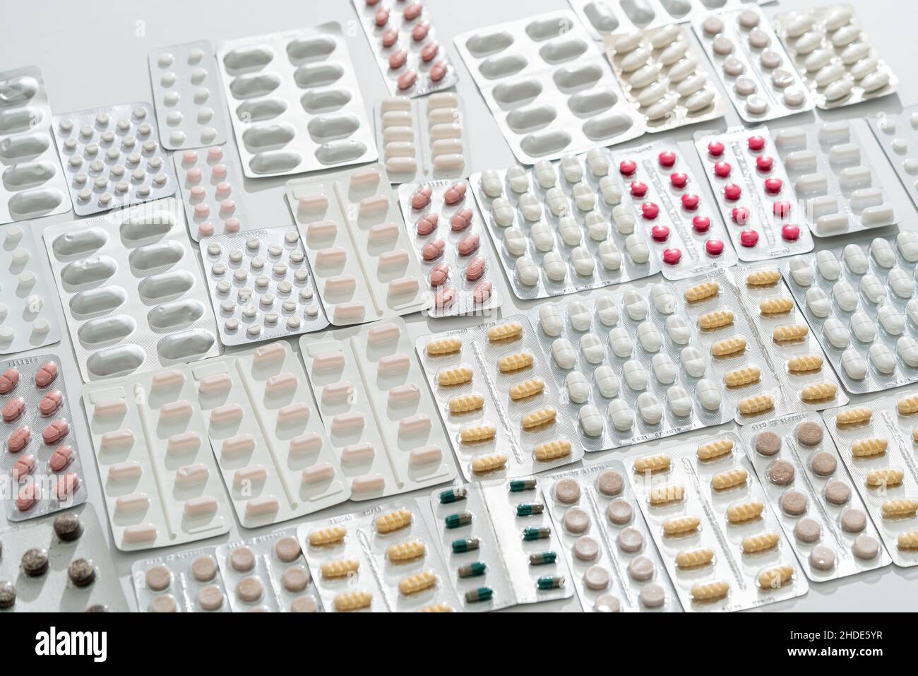tablets in foil pack for capsule and tablets pills Stock Photo Alamy