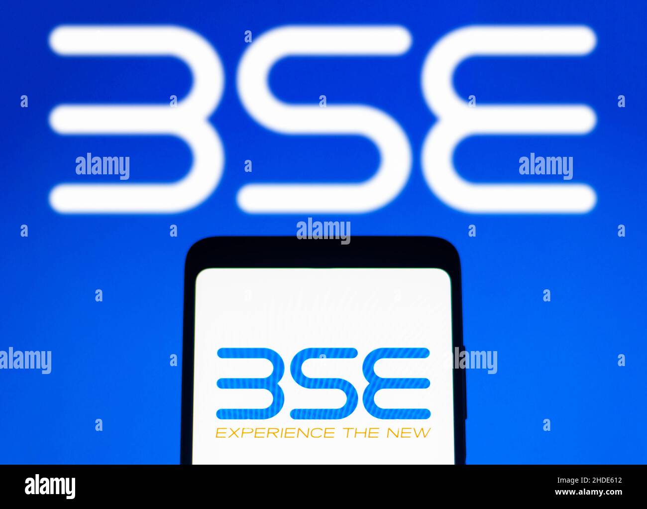 Brazil. 05th Jan 2022. In this photo illustration Bombay Stock
