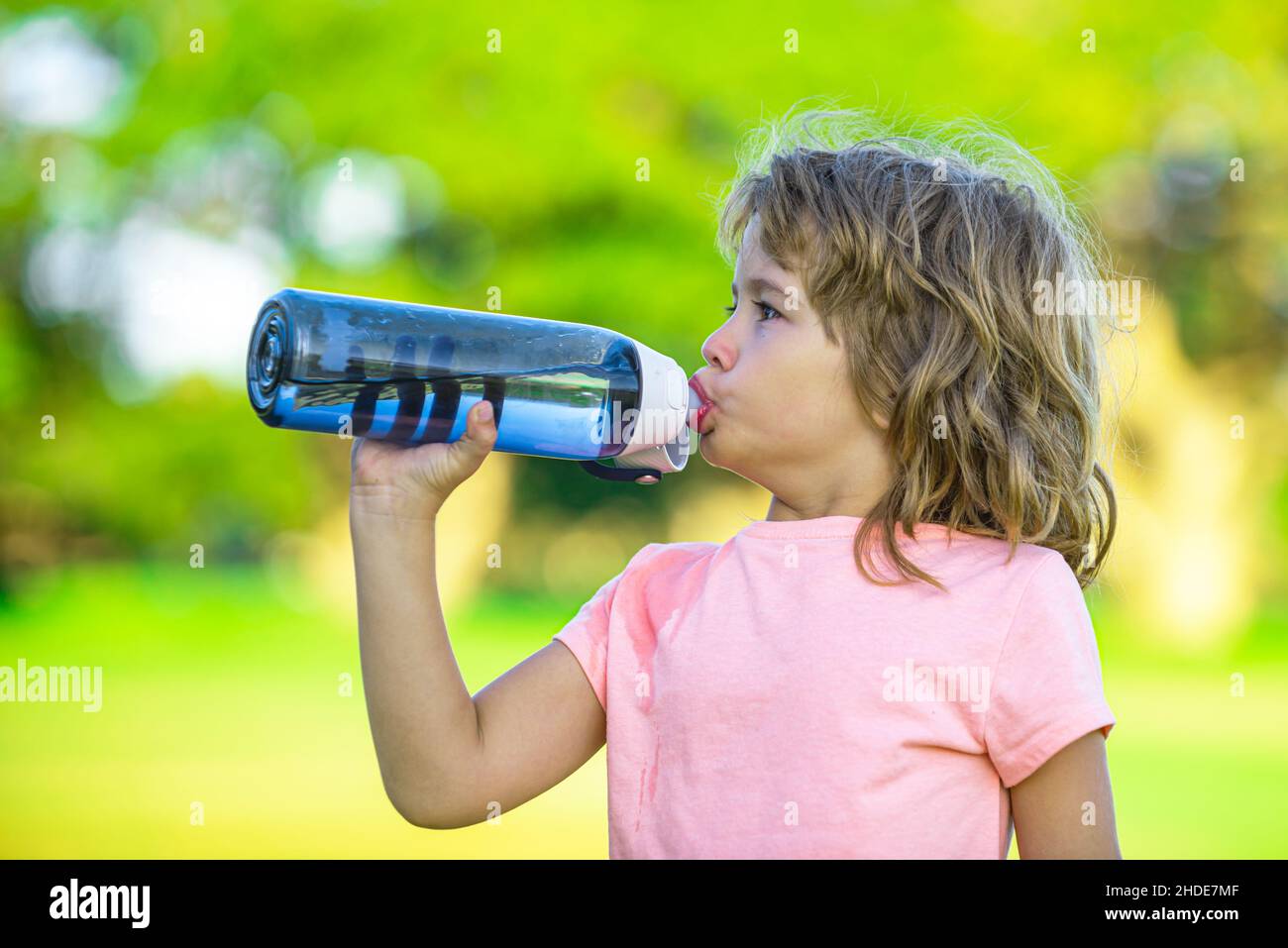 Sports drink bottle child hi-res stock photography and images - Alamy