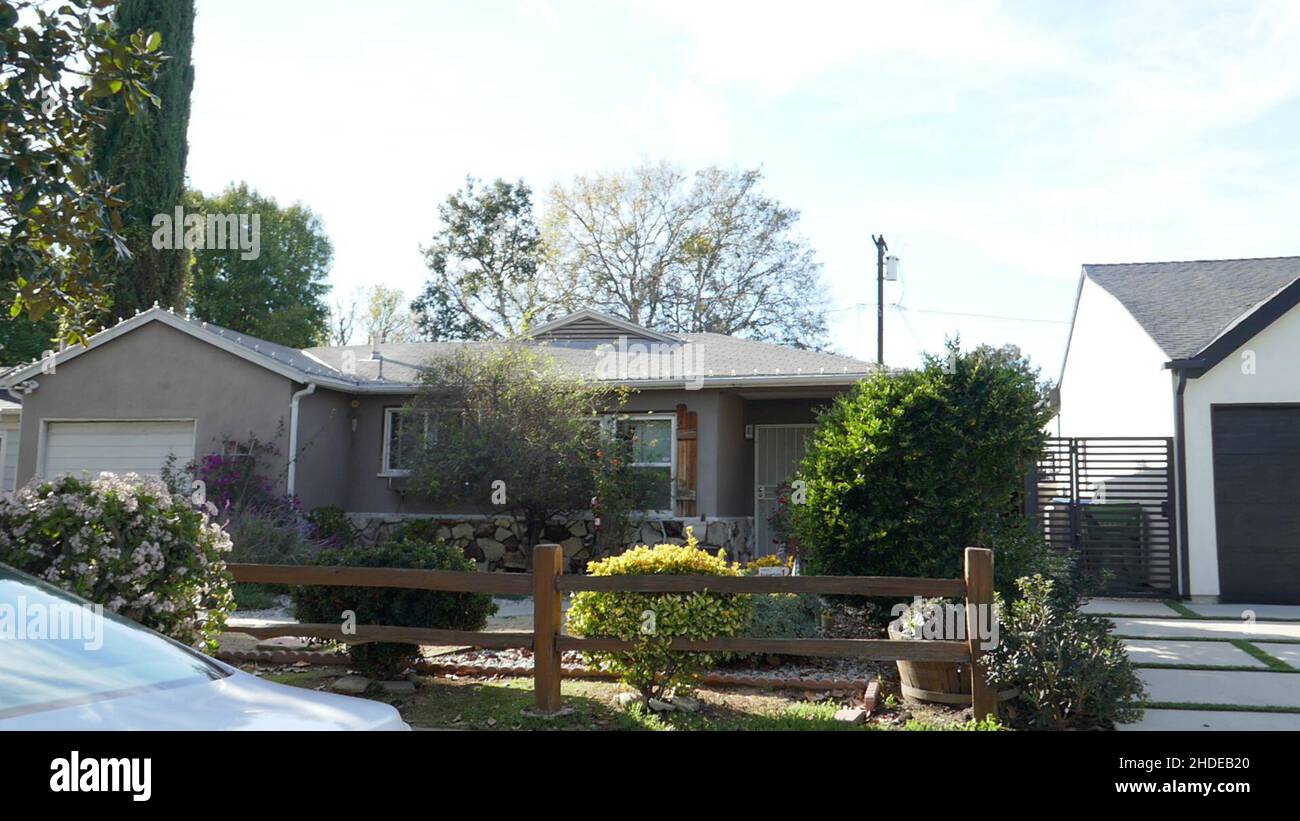 Van Nuys, California, USA 1st January 2022 A General view of atmosphere