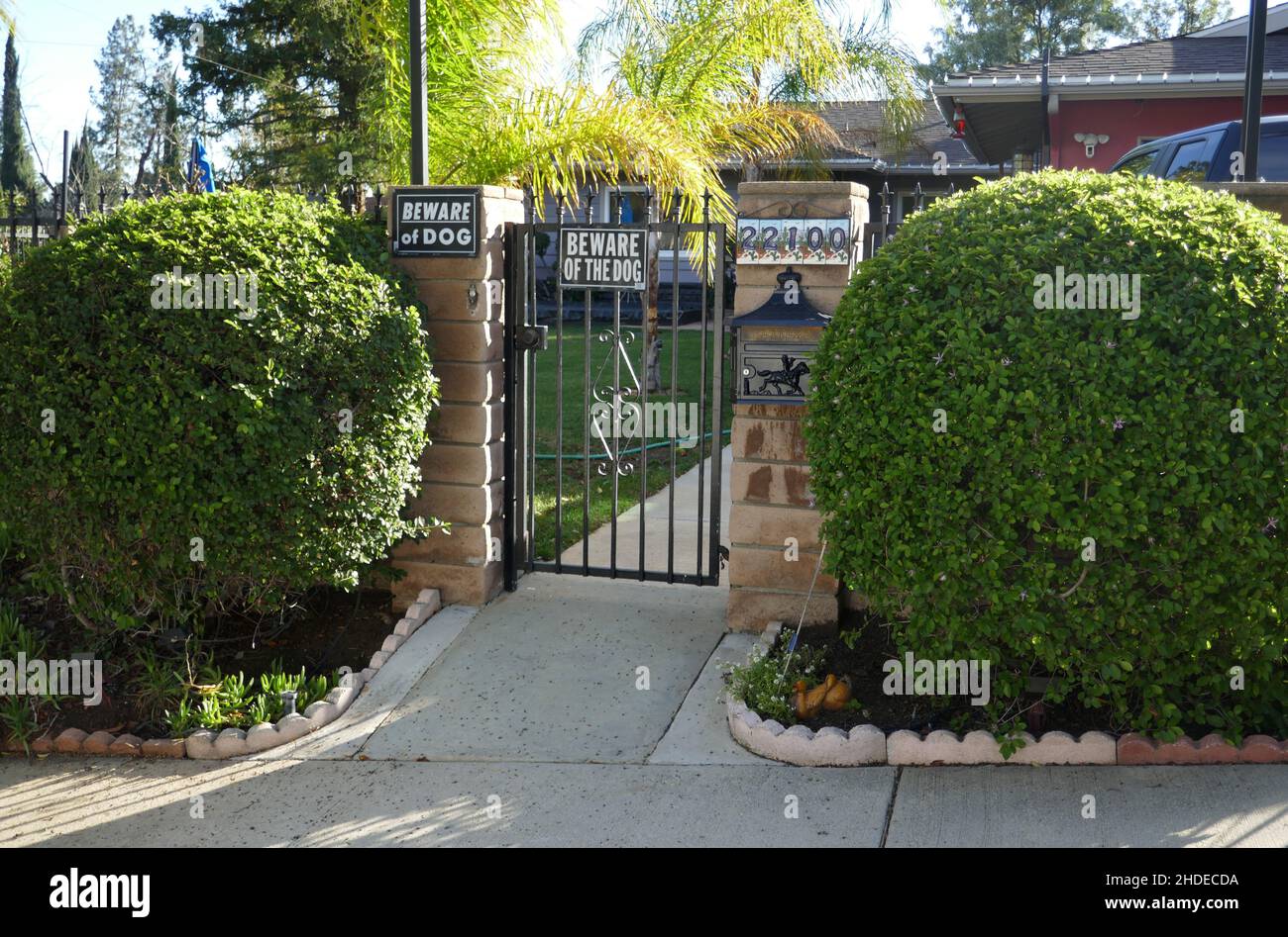 Canoga Park, California, USA 1st January 2022 A General view of