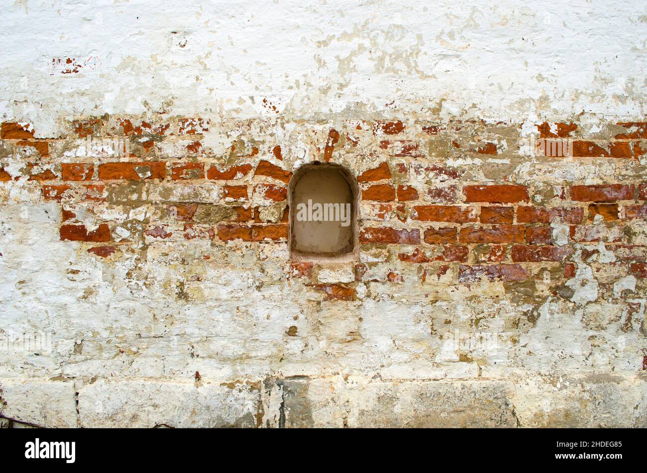 Old brick wall with window. Background image Stock Photo Alamy