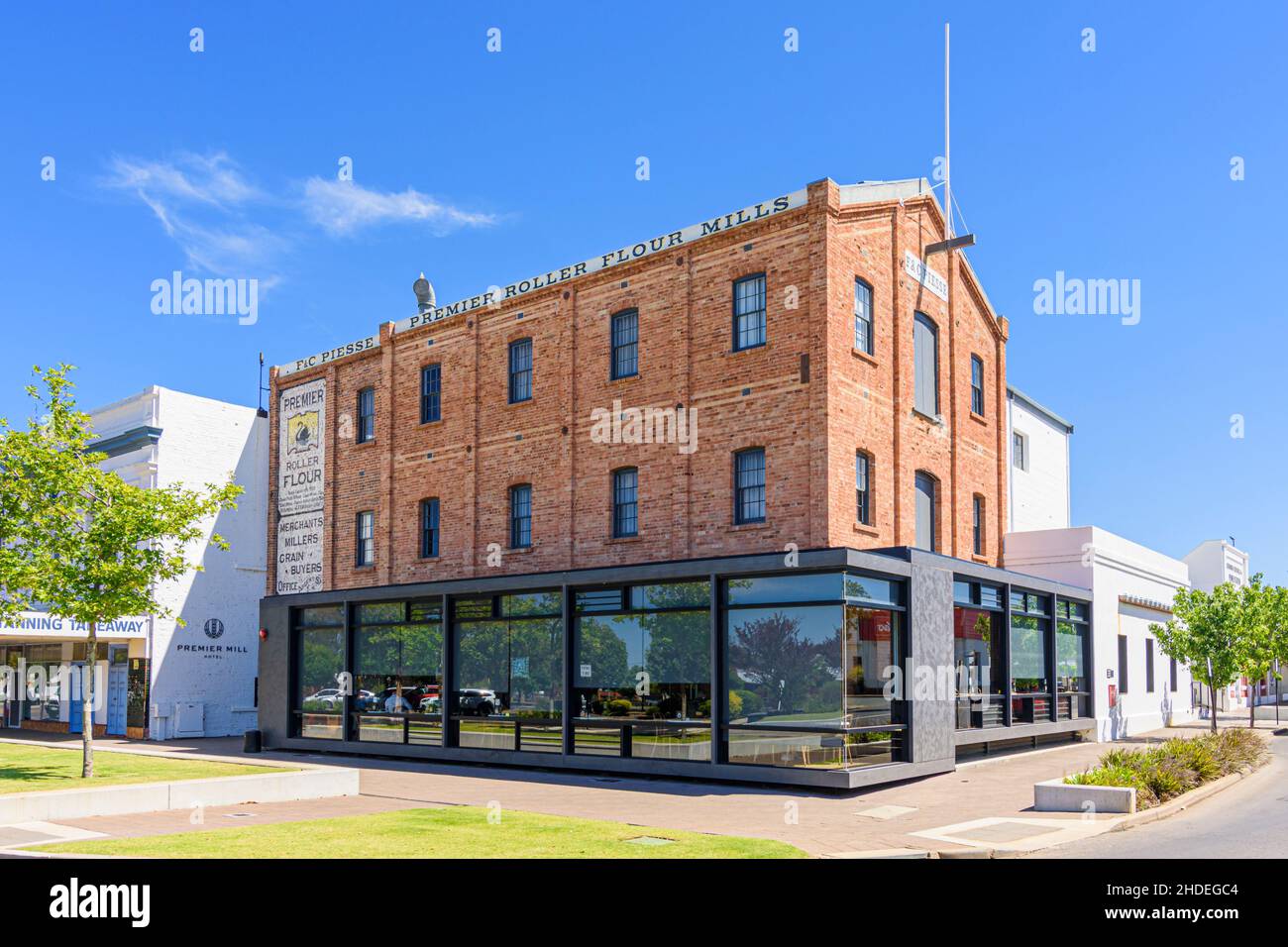 Old Katanning flour mill, now the luxury Premier Mill Hotel and Dome