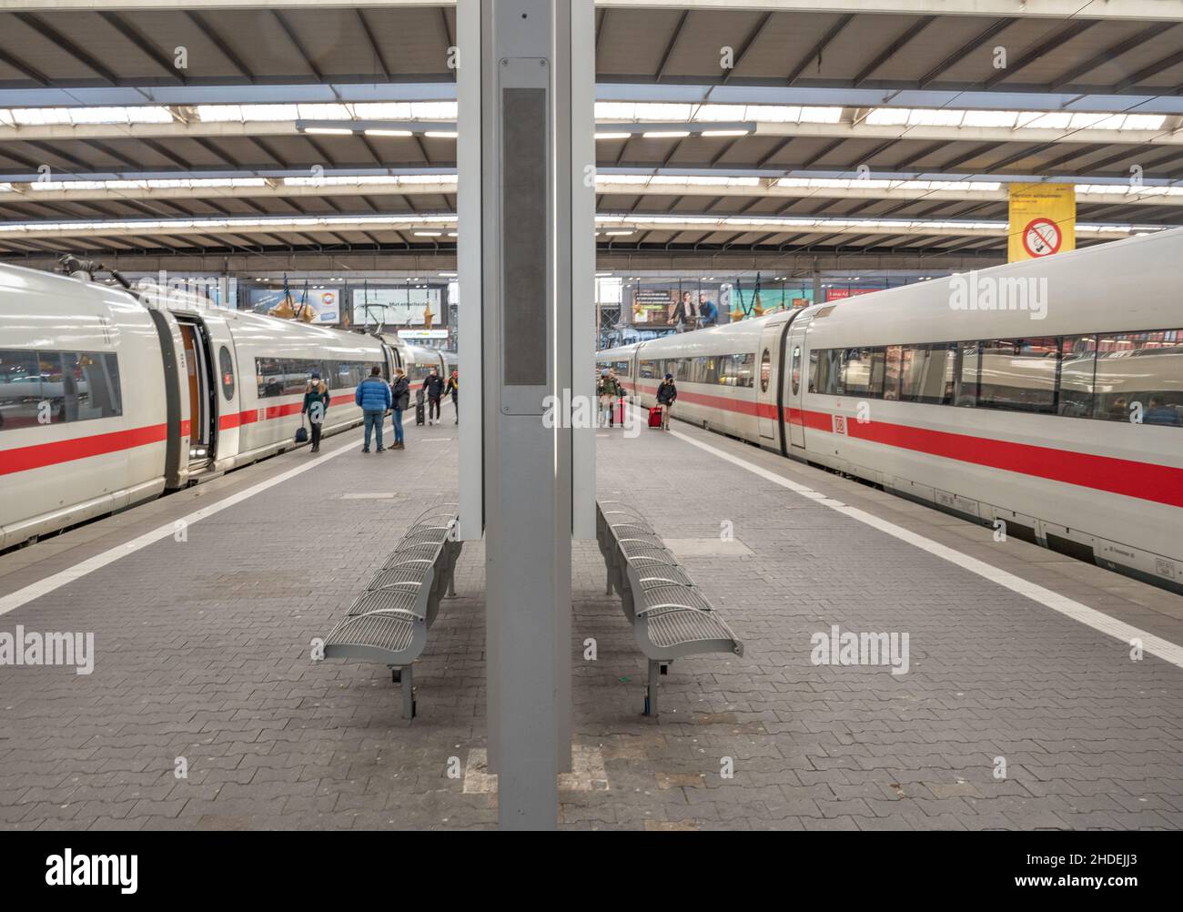 München-Hauptbahnhof Stock Photo