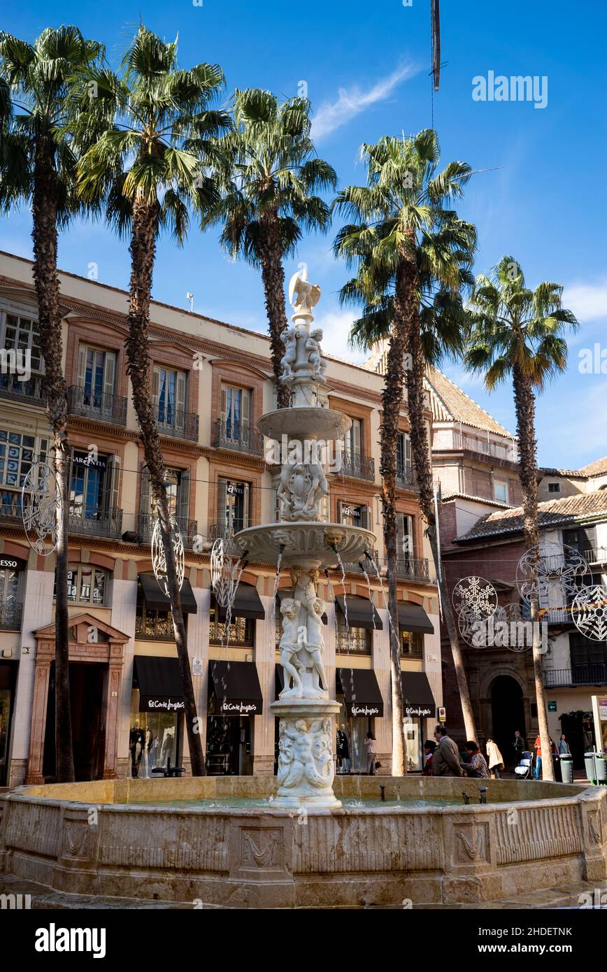 Malaga. Malaga Province. Andalucia. Spain Stock Photo