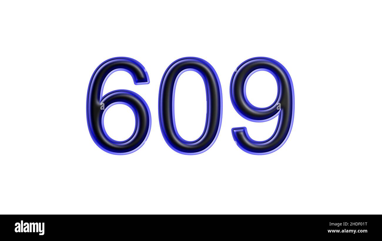 blue 609 number 3d effect white background Stock Photo Alamy blue 609 number 3d effect white background Stock Photo Alamy