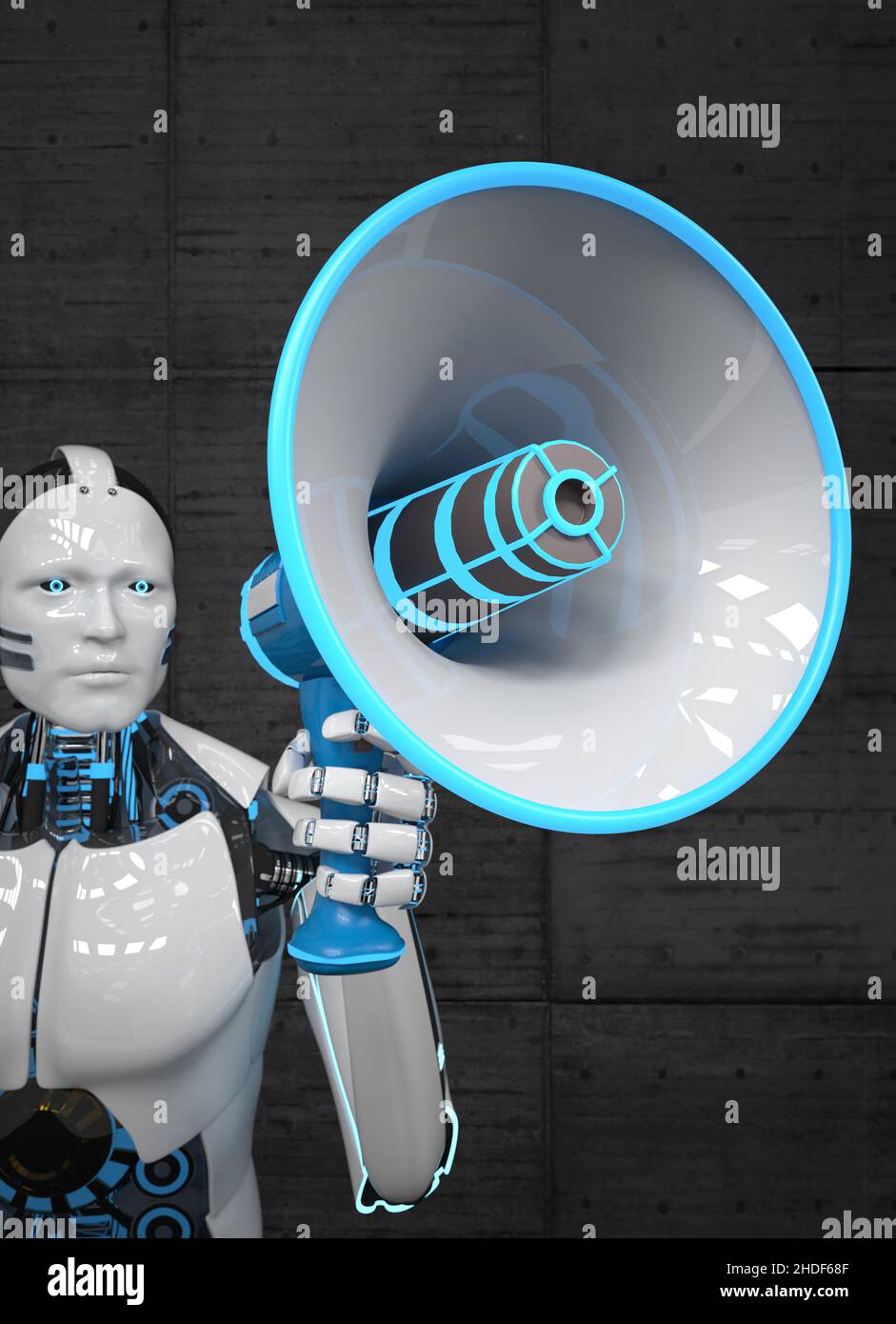 science, megaphone, artificial intelligence, sciences, megaphones