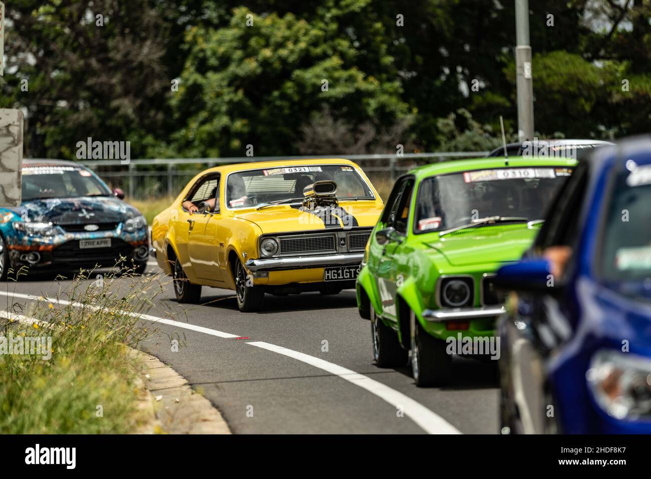 summernats street cruise 2022