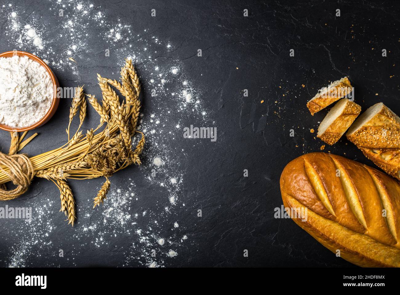 bread, flour, rye, breads, flours, ryes Stock Photo Alamy