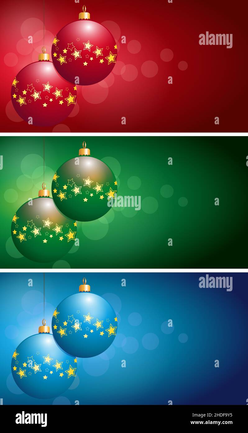 bauble, christmas, christmas card, baubles, merry christmas, x-mas, xmas, christmas cards Stock Photo