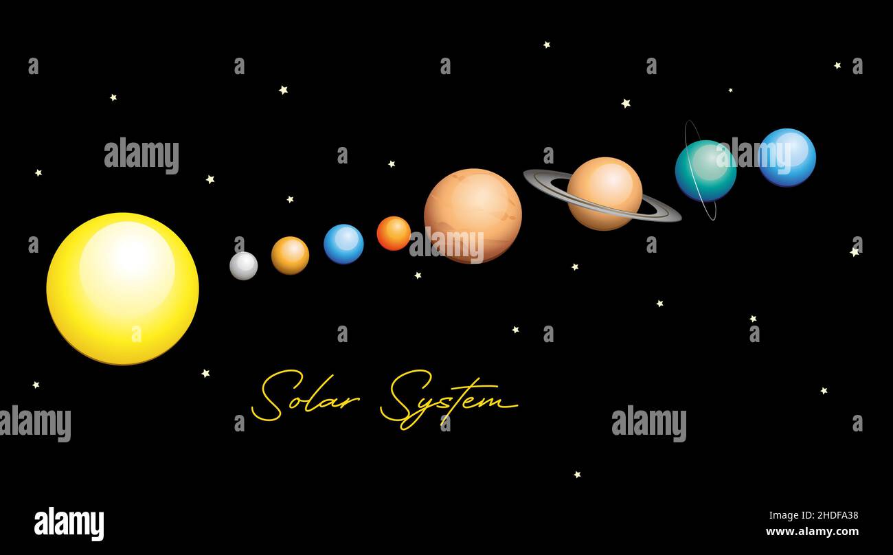 Planets and sun hi-res stock photography and images - Alamy