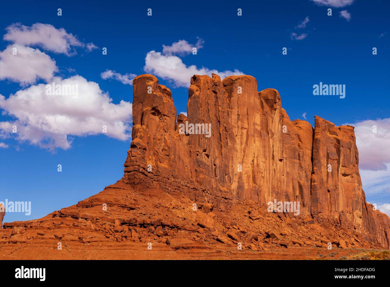 Camel Butte in Monument Valley Navajo Tribal Park, Utah Stock Photo