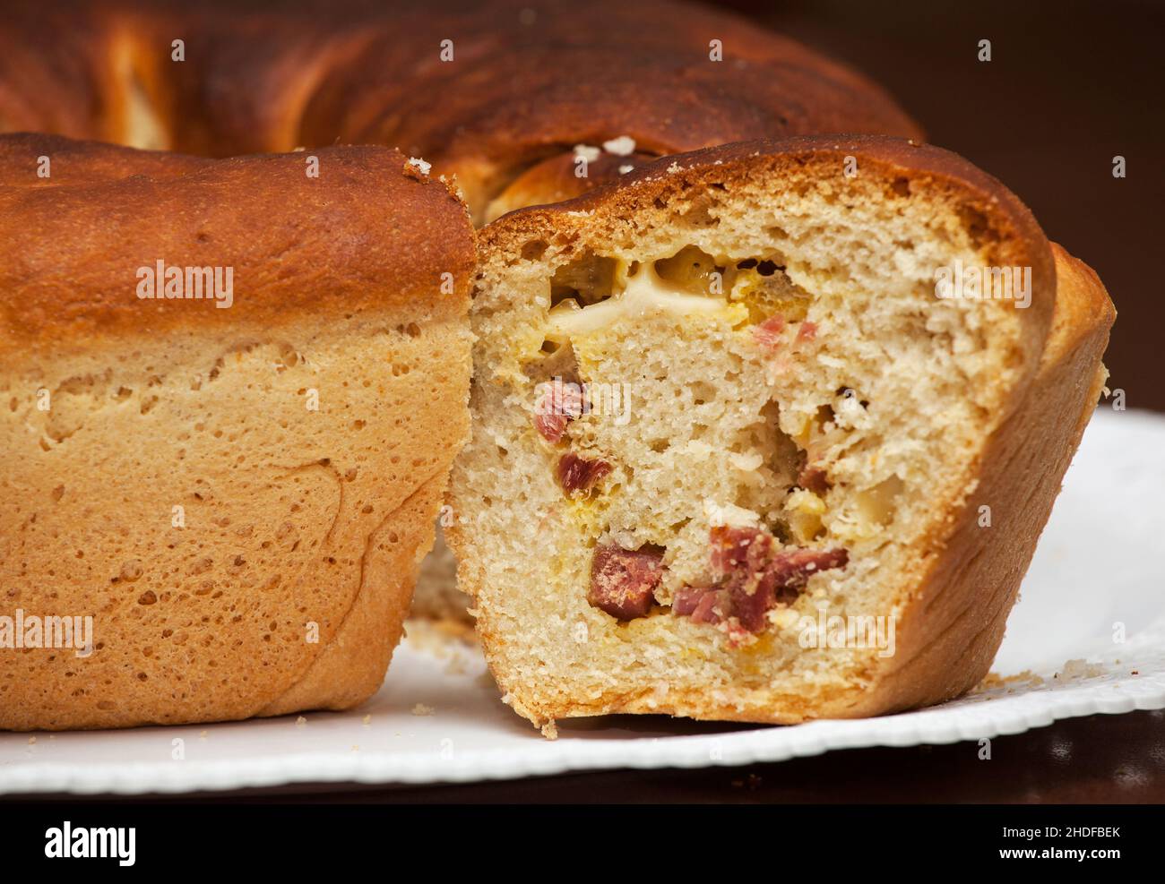 easter bread Stock Photo