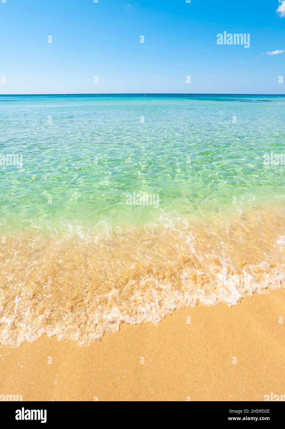 mediterranean sea, sandy, mediterranean seas, sandies Stock Photo