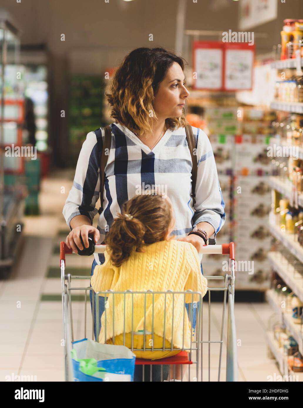 mother, daughter, supermarket, grocery shopping, mom, mothers, mum