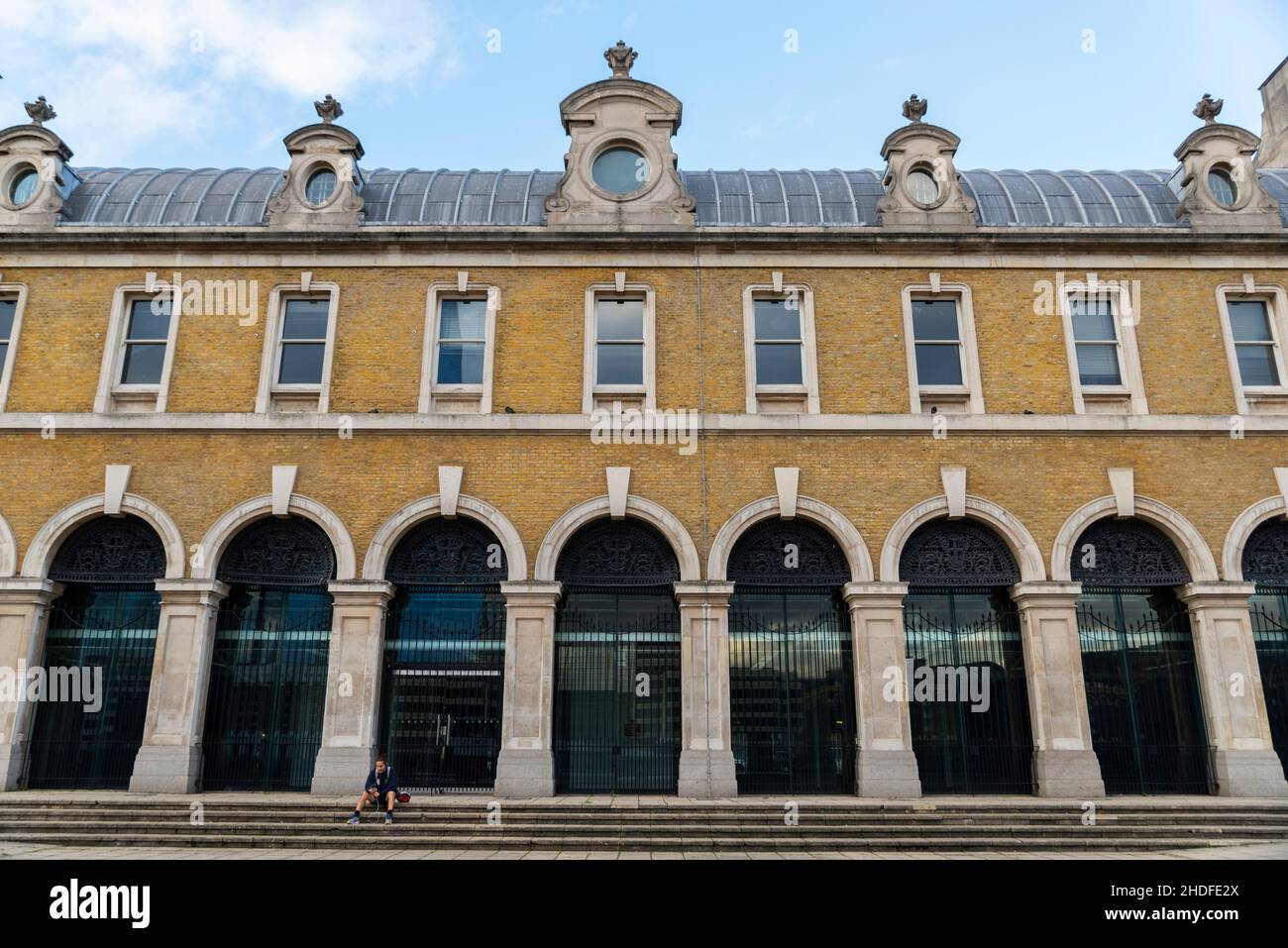 Old Billingsgate fish market, London Stock Photo Alamy