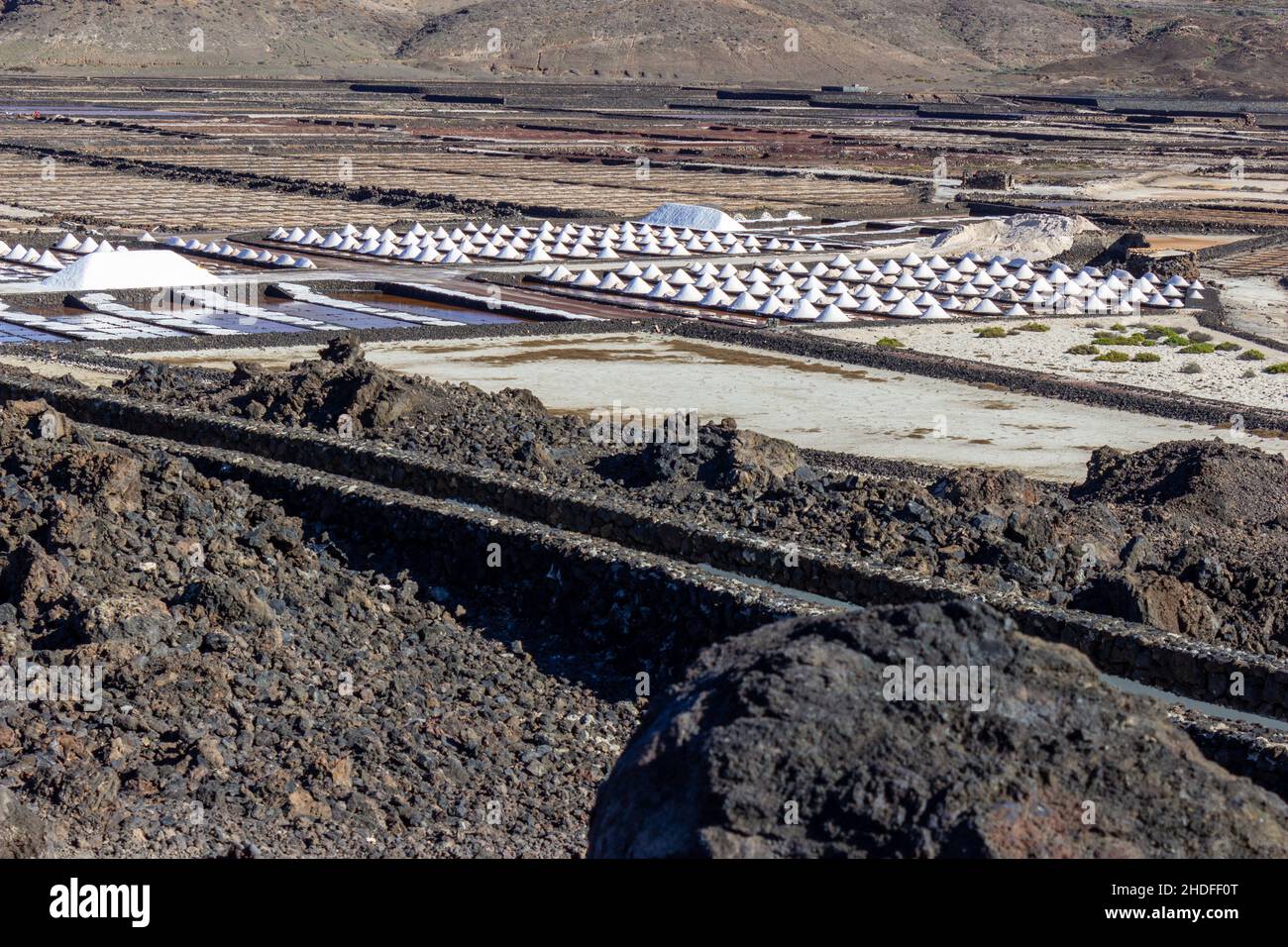 salt production, saline, salt mining, salt productions, salines Stock