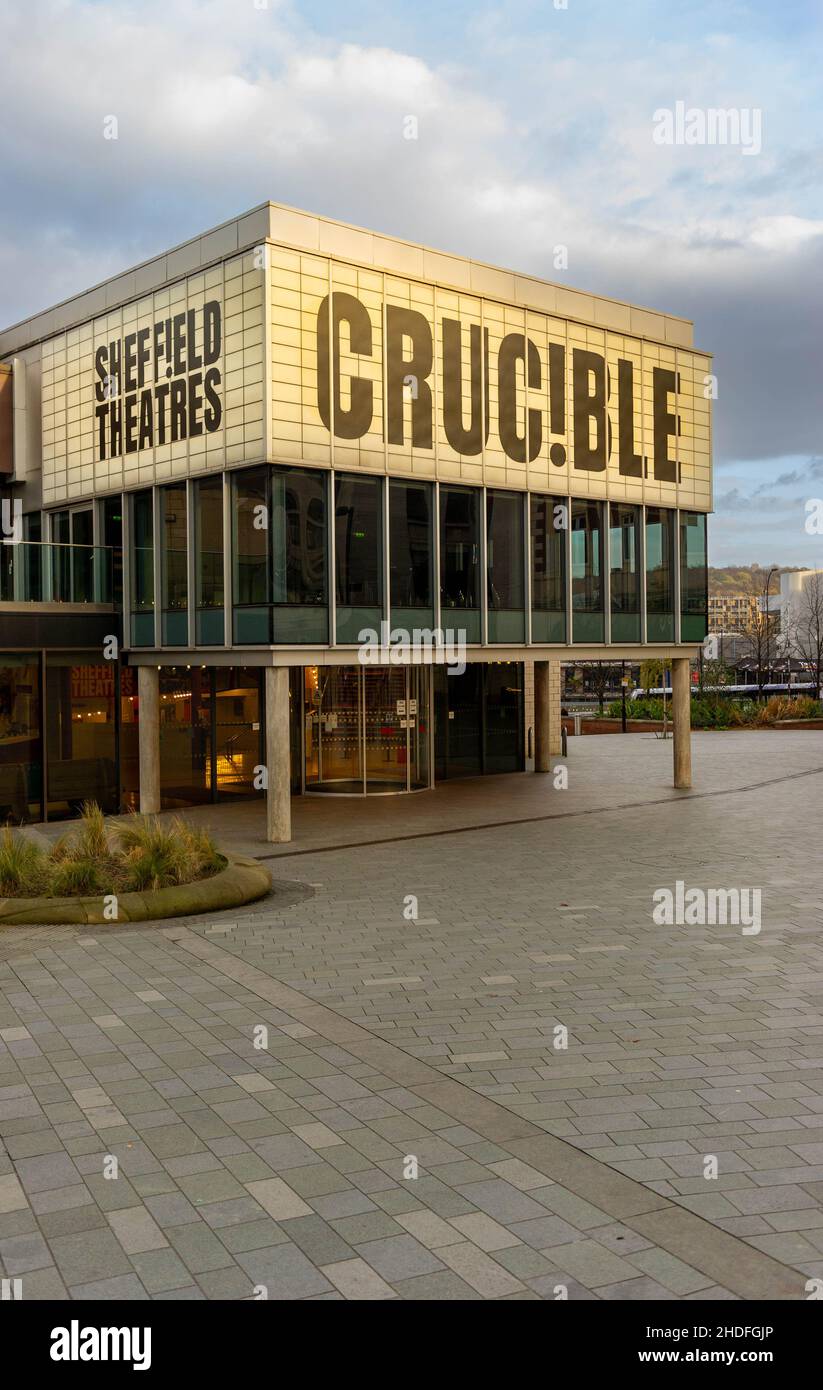 The Crucible Theatre, Sheffield Stock Photo Alamy