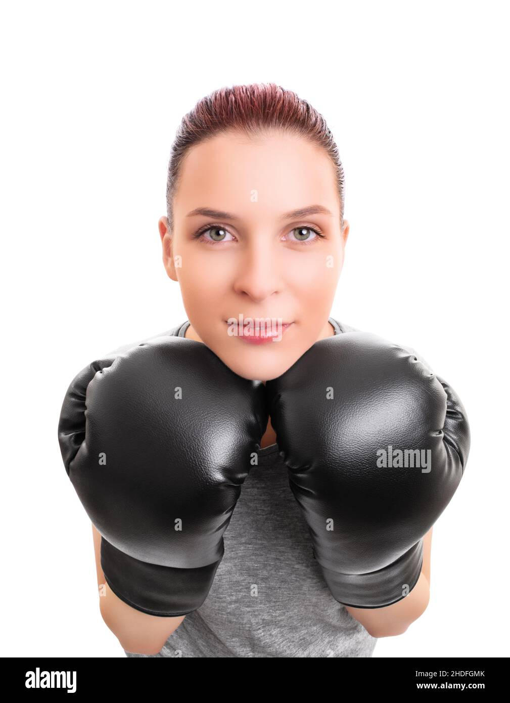 young woman, boxing gloves, girl, girls, woman, young women, boxing glove Stock Photo Alamy