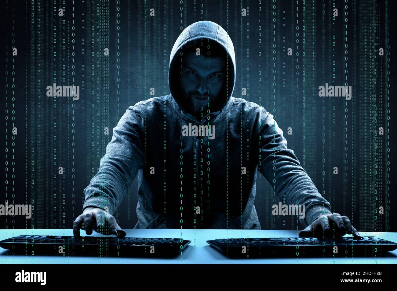 hacker, hacking, cybercrime, hackers Stock Photo