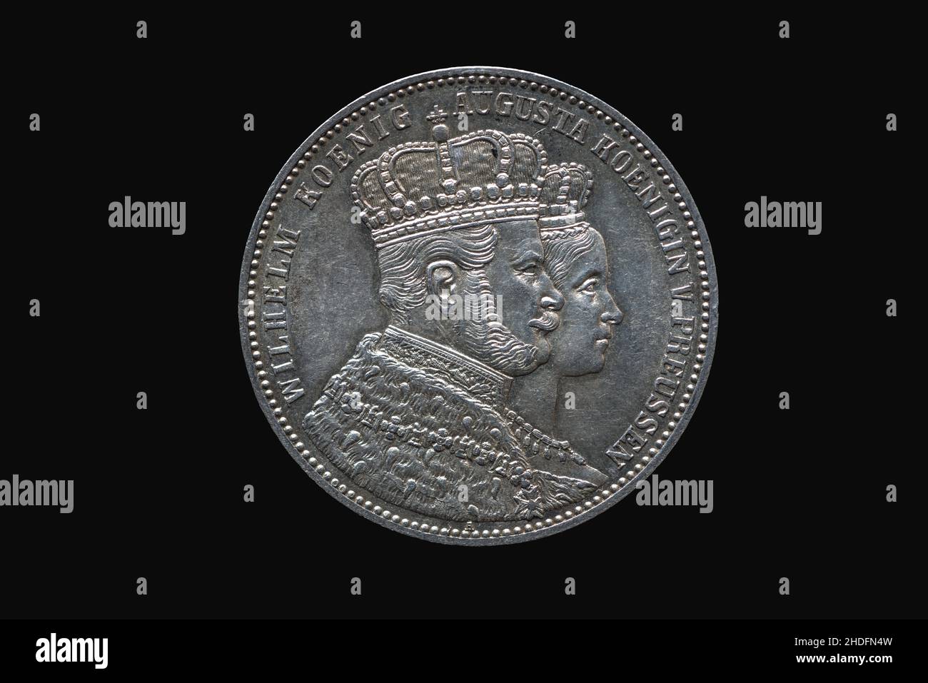 Silver coin hi-res stock photography and images - Alamy