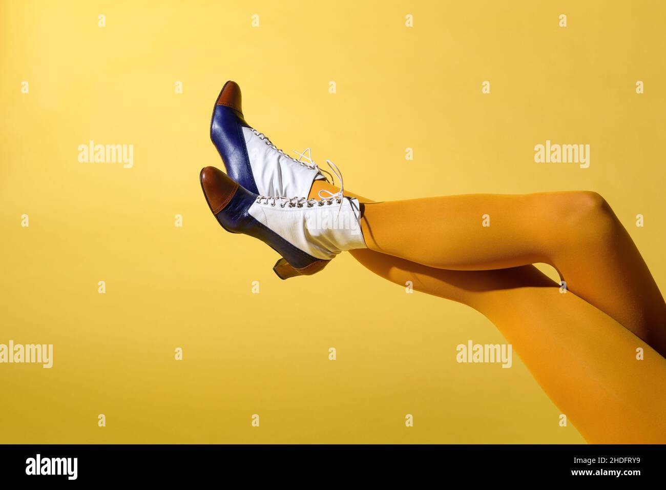 pantyhose, ankle boots, nylons, pantyhoses, stockings Stock Photo Alamy