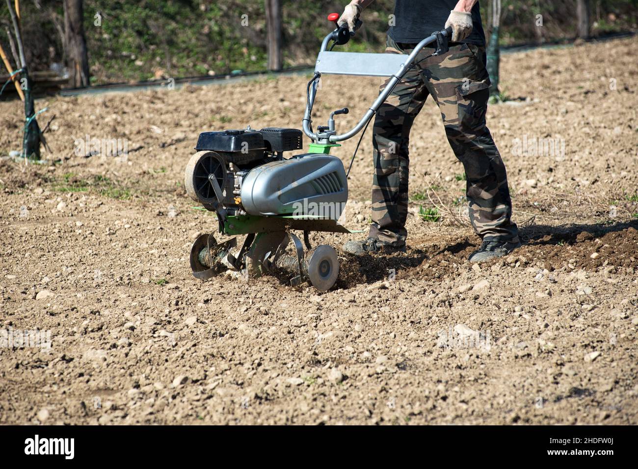 agriculture, field work, cultivator, agricultures, field works, cultivators, harrow Stock Photo