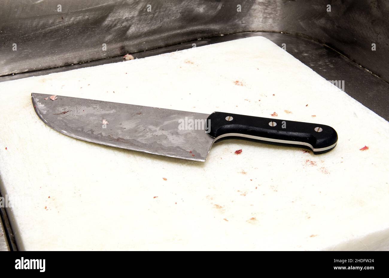 butcher's shop, butcher knife, butcher's shops, butcher knives Stock