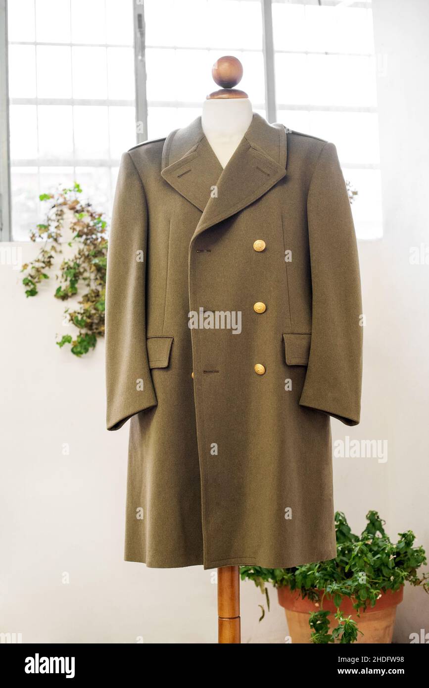 overcoat, dressmakers model, coat, coats, overcoats, dressmakers models Stock Photo