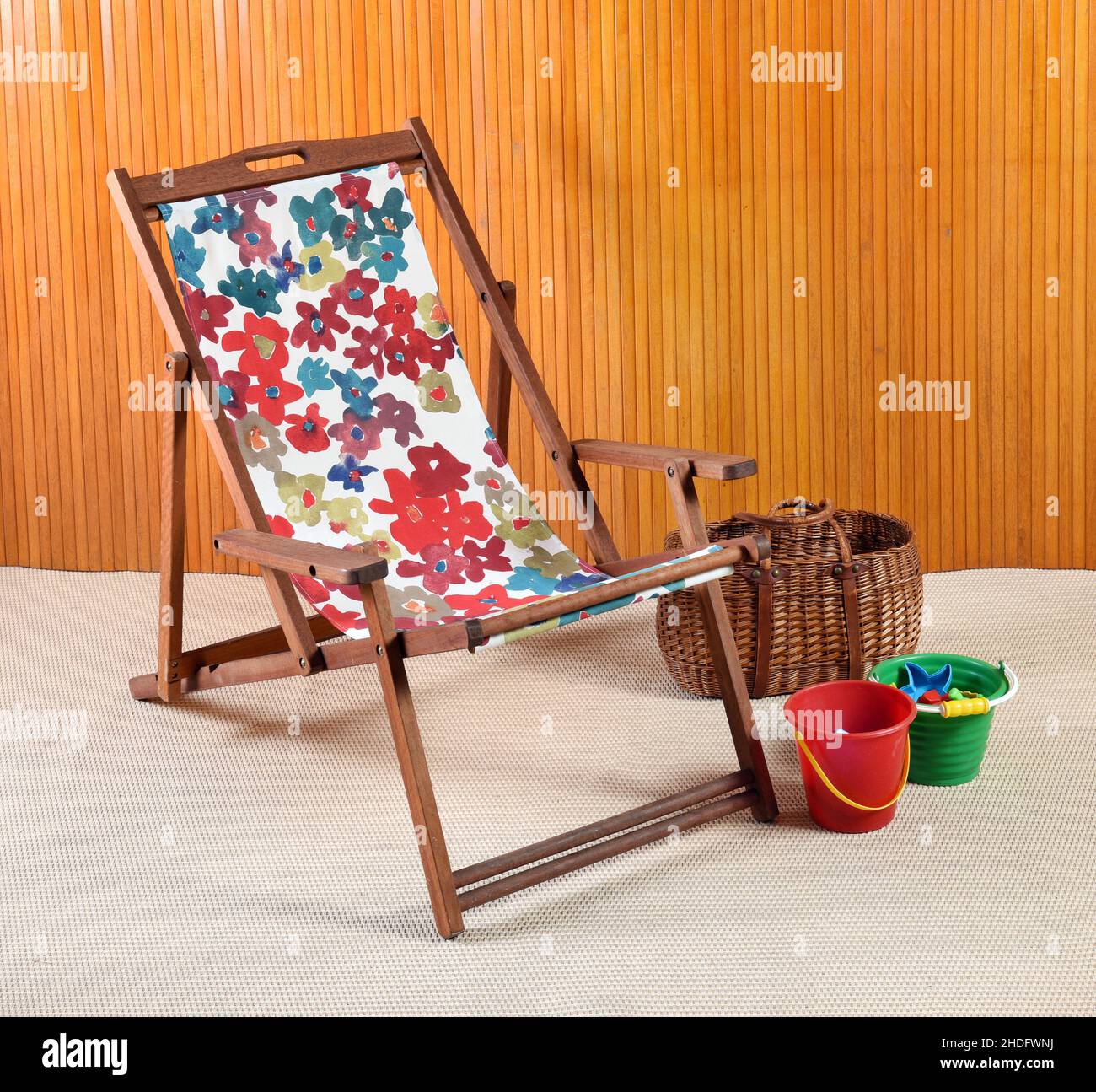 design, deck chair, floral, designs, deck chairs, florals Stock Photo Alamy