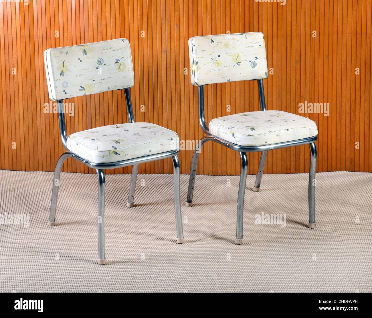 retro, kitchen chair, old fashioned, retro style, kitchen chairs Stock