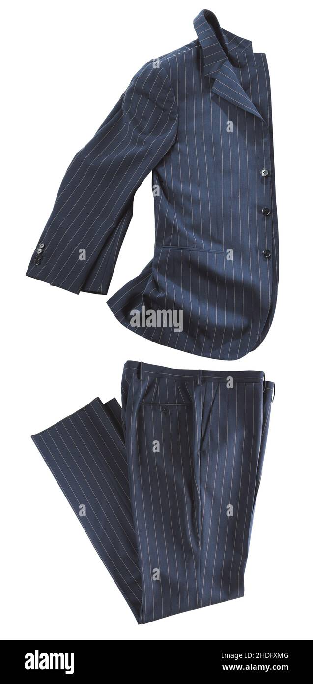suit, pinstripe, suits, pinstripes Stock Photo