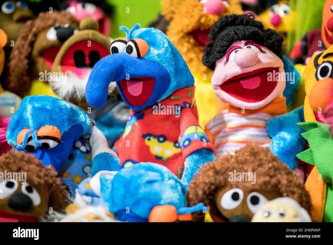 hand puppet, hand puppets Stock Photo