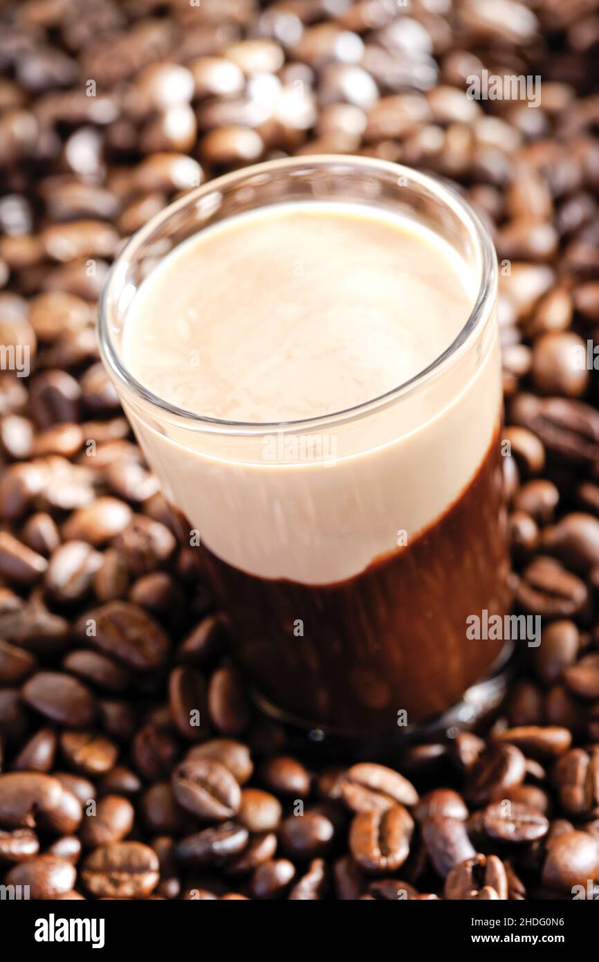 coffee bean, irish cream coffee, coffee beans Stock Photo Alamy