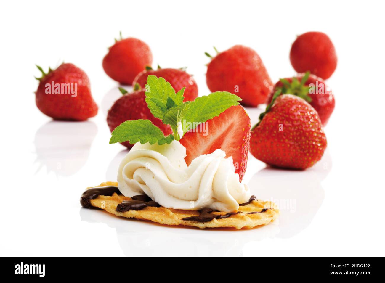 dessert, strawberry, desserts, strawberries Stock Photo Alamy