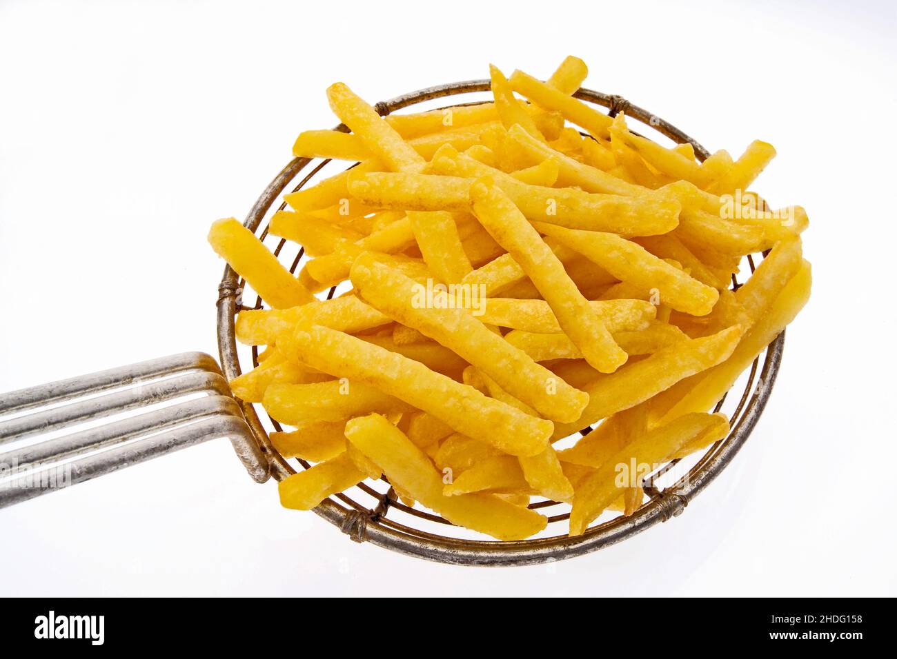 french fries fry sieve pommes fry sieves Stock Photo Alamy