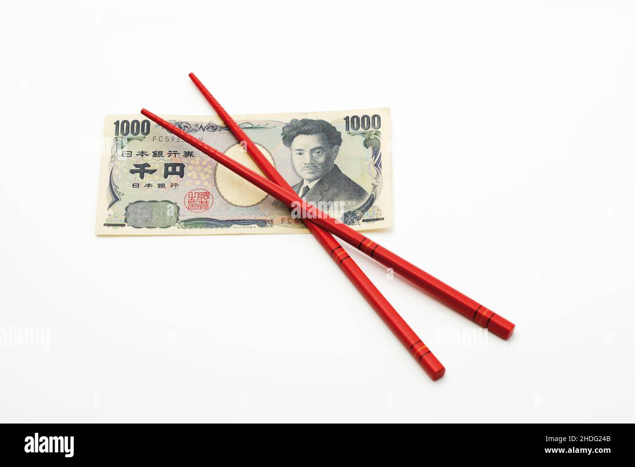 japan, banknote, chopsticks, yen, japanese, bank notes, banknotes