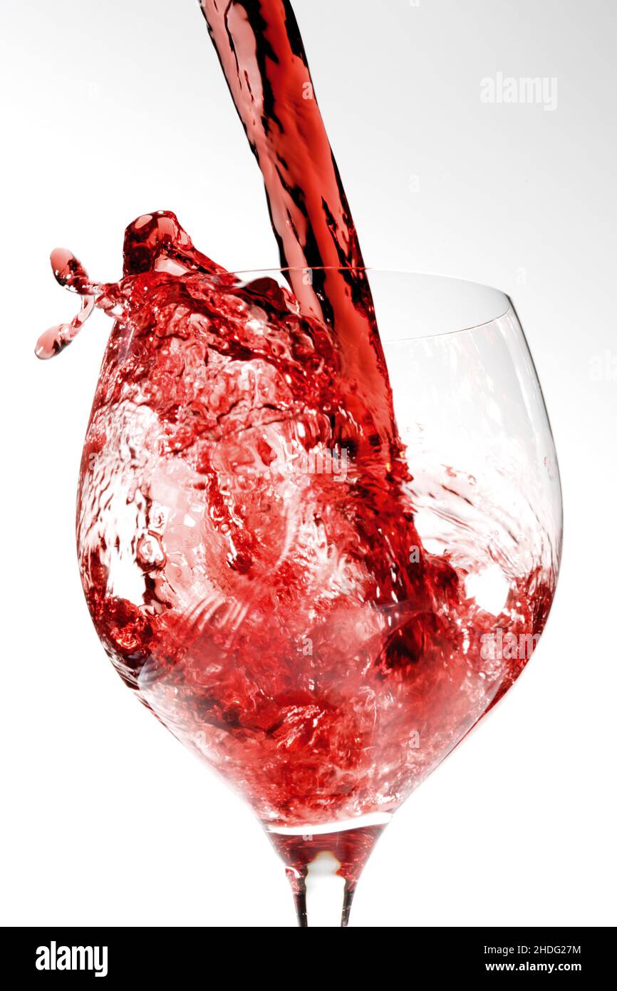 Splash Racking Wine Vertical shot splash wine hi-res stock photography and images - Alamy