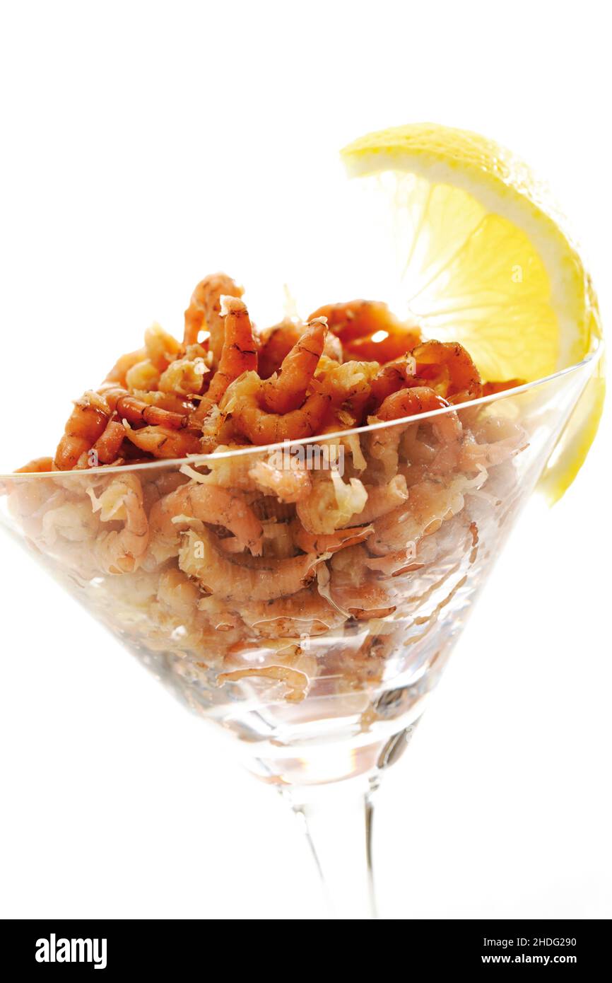 shrimp, crab cocktail, shrimps, crab cocktails Stock Photo Alamy