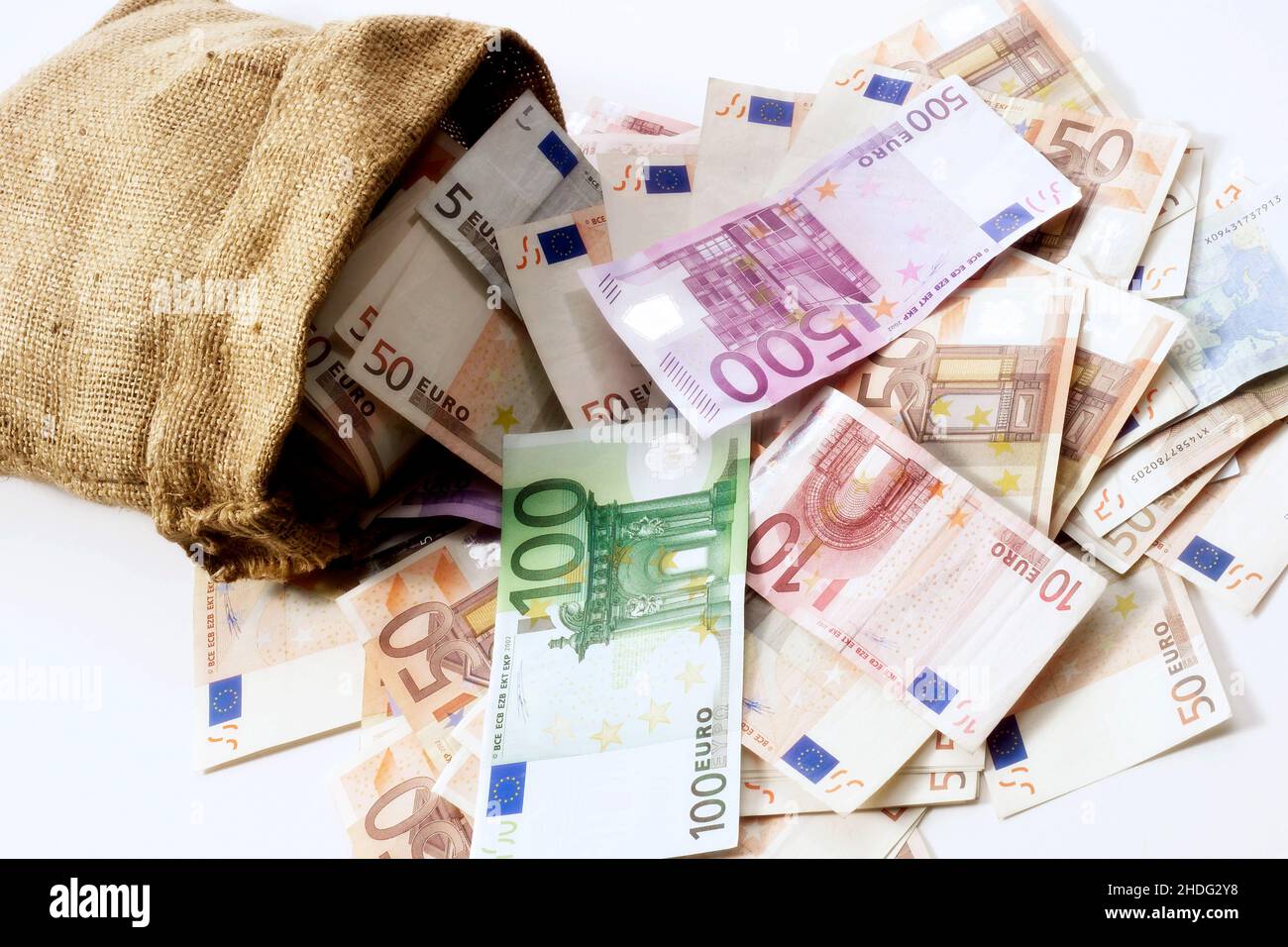 euro, cash, money bag, cashs, money bags Stock Photo Alamy