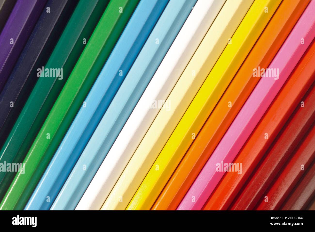 crayon, multi colored, crayons, multi coloreds Stock Photo