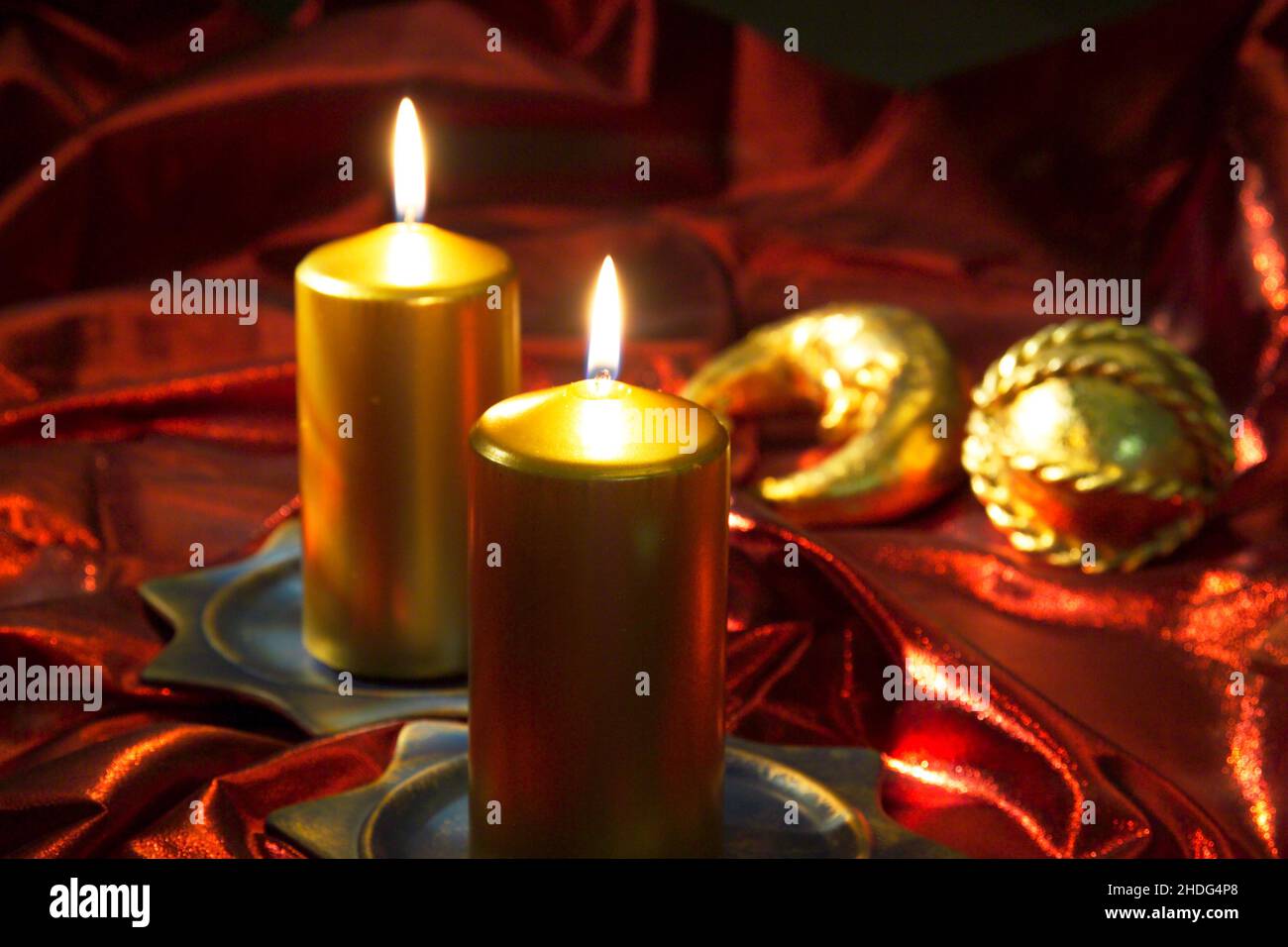 christmas, candlelight, christmas decoration, merry christmas, x-mas, xmas, candlelights, christmas decorations Stock Photo