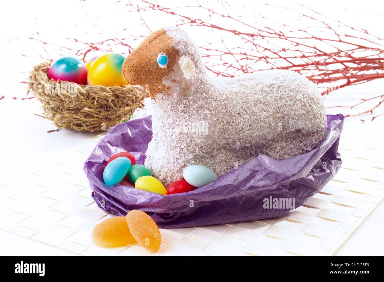 easter, easter pastry, easters Stock Photo
