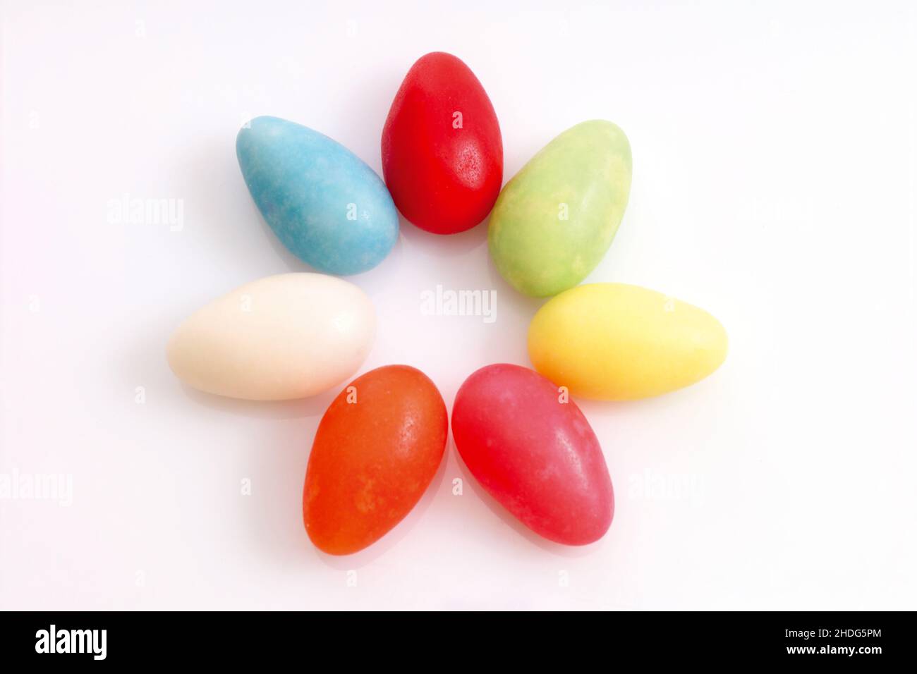 candy, easter egg, jelly egg, candies, easter eggs Stock Photo