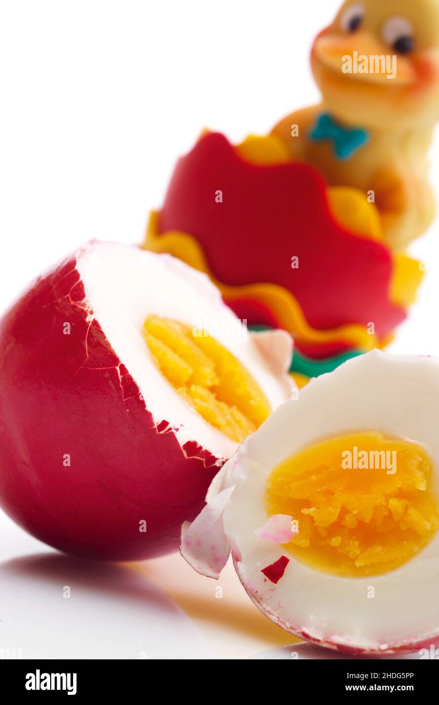 easter egg, egg, boiled egg, easter eggs, eggs, boiled, boiled eggs Stock Photo